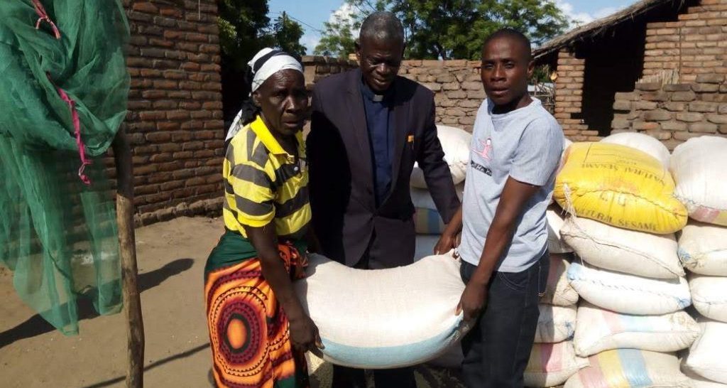 Maize distribution in Malawi