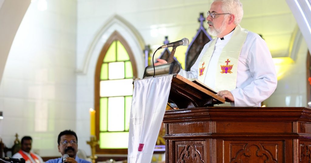 Rev. Roger James Preaching