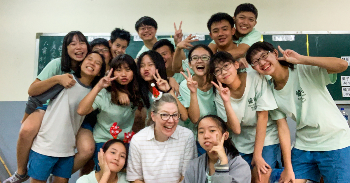 Read more about the article Lutheran Educator Shares Love of Learning — and Christ — with Taiwanese Students
