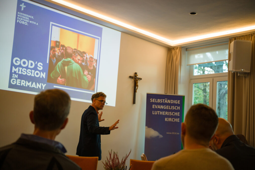 Photographs on Wednesday, Sept. 24, 2025, during the FORO held at Zionsgemeinde (Zion Lutheran Church, SELK) in Hamburg, Germany. Participants in the FORO visited Berlin, Hamburg, and Wittenberg. LCMS Communications/Erik M. Lunsford